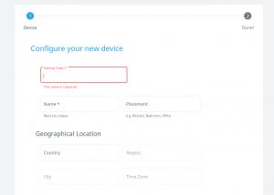 MyCroft: device configuration