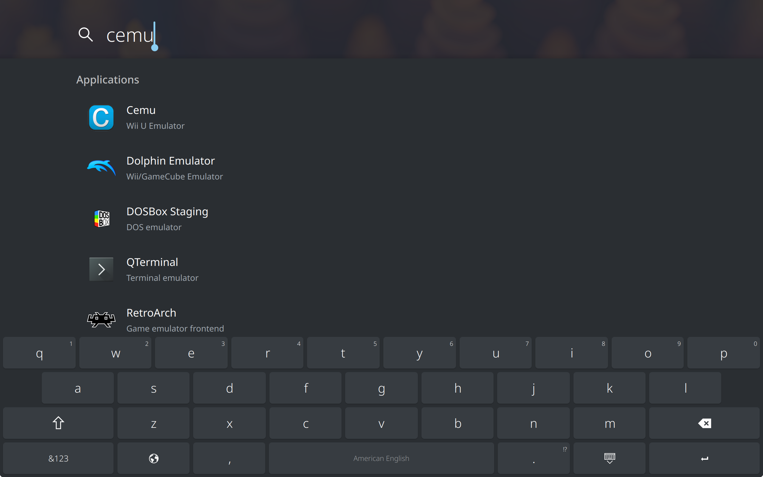 Снимок экрана <nil>